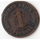 GERMANIA 1 Pfennig 1898 